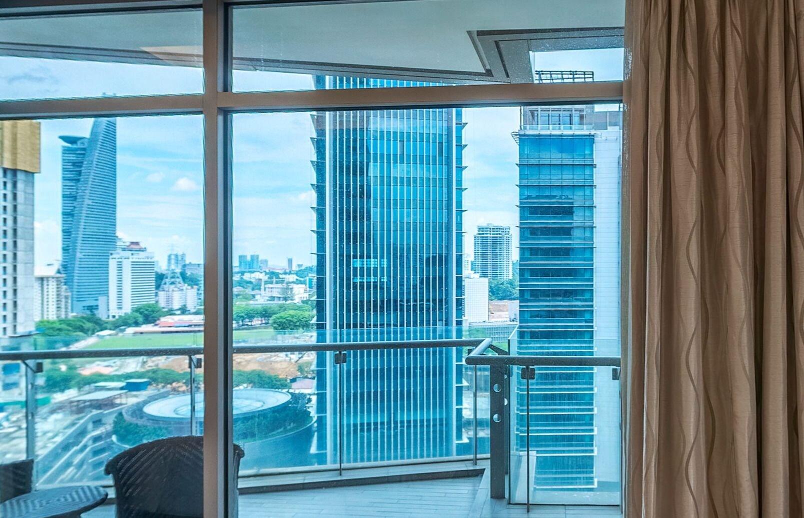 St Giles Gardens Hotel Kuala Lumpur Ngoại thất bức ảnh View from a room at the hotel